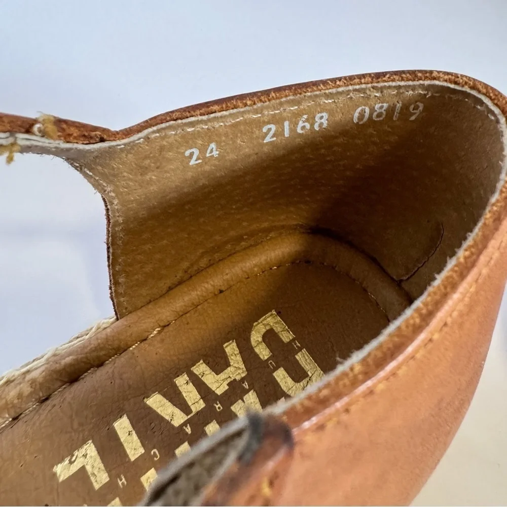 D'arte huarache sandal made of genuine leather 7/7.5
